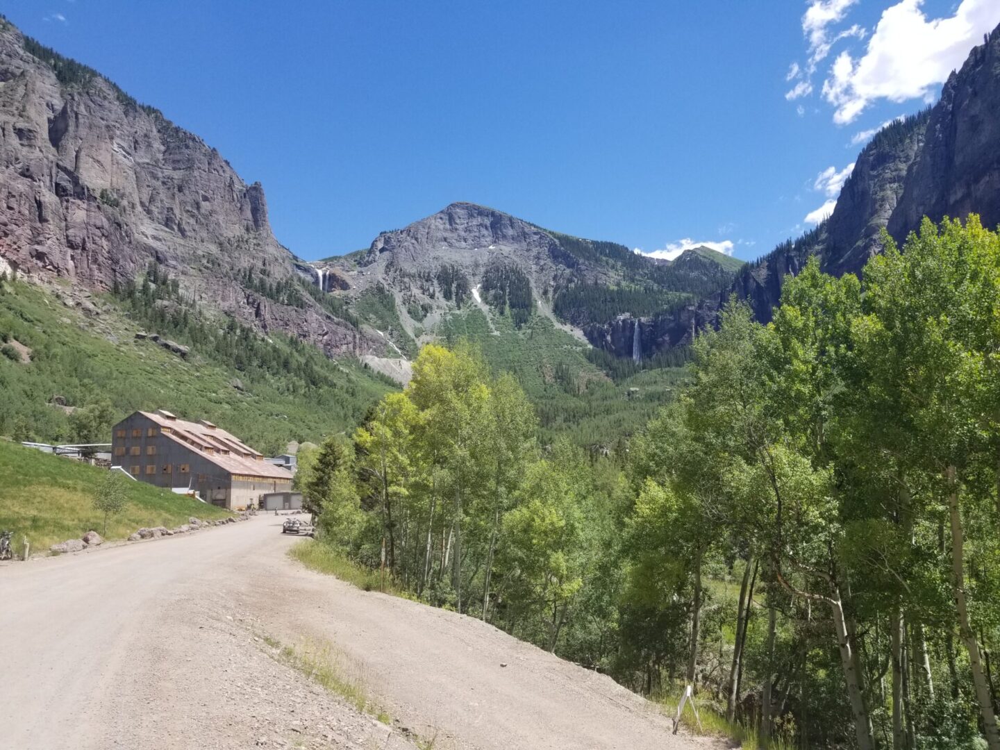 Panoramic view of part of mountains